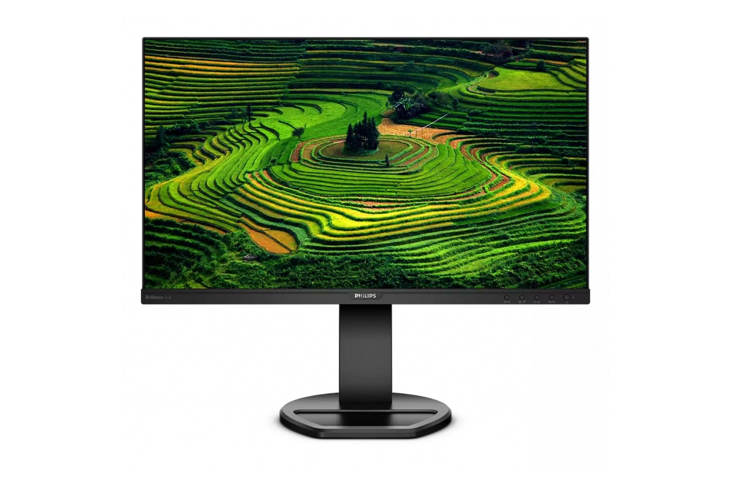 PHILIPS 241B8QJEB/00 23,8" 5ms, 75Hz, Full HD, HDMI, DP, DVI-D, D-Sub, 4X USB, 2X2W Hoparlör, Asansör Ayak, IPS Panel Monitör