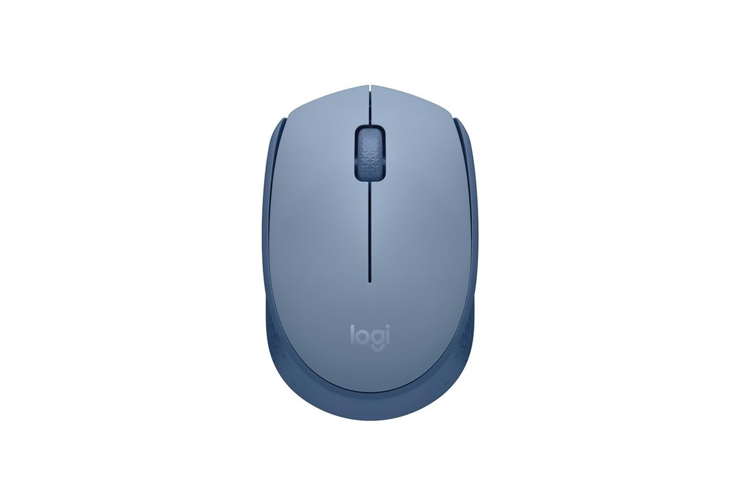 LOGITECH 910-006866, M171 BlueGrey, USB Nano 2,4G Kablosuz, 1000dpi, Optik, 3 Tuşlu, 12ay Pil Ömrü, Mouse