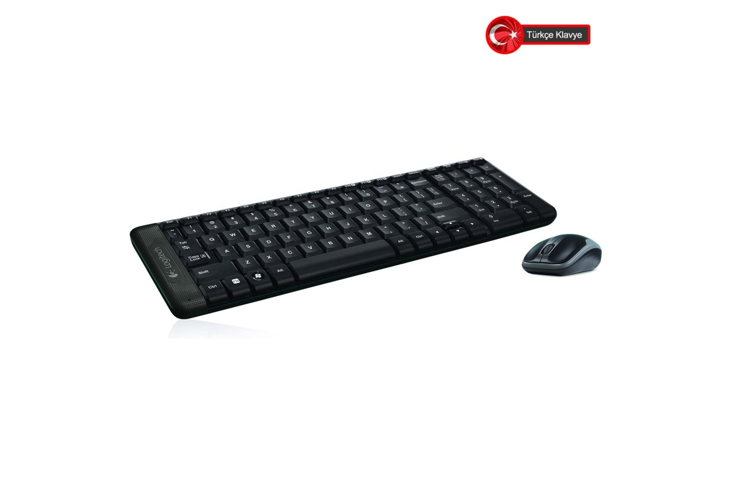 Logitech MK220 (920-003163) Kablosuz Türkçe Q Klavye/Mouse Set
