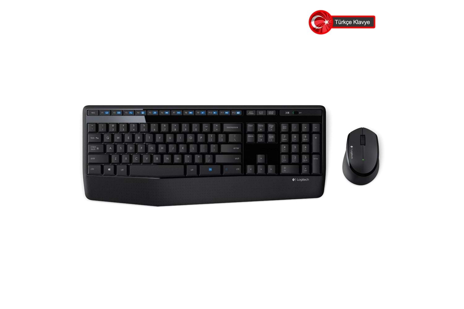 LOGITECH MK345, 920-006514, Kablosuz, Türkçe Q, Klavye Mouse Set