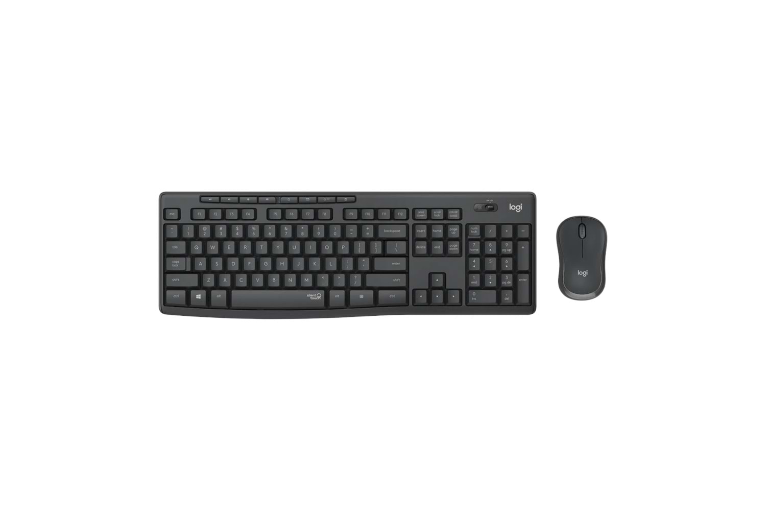 LOGITECH MK295 Siyah, 920-009804, Kablosuz, Türkçe Q, Klavye Mouse Set