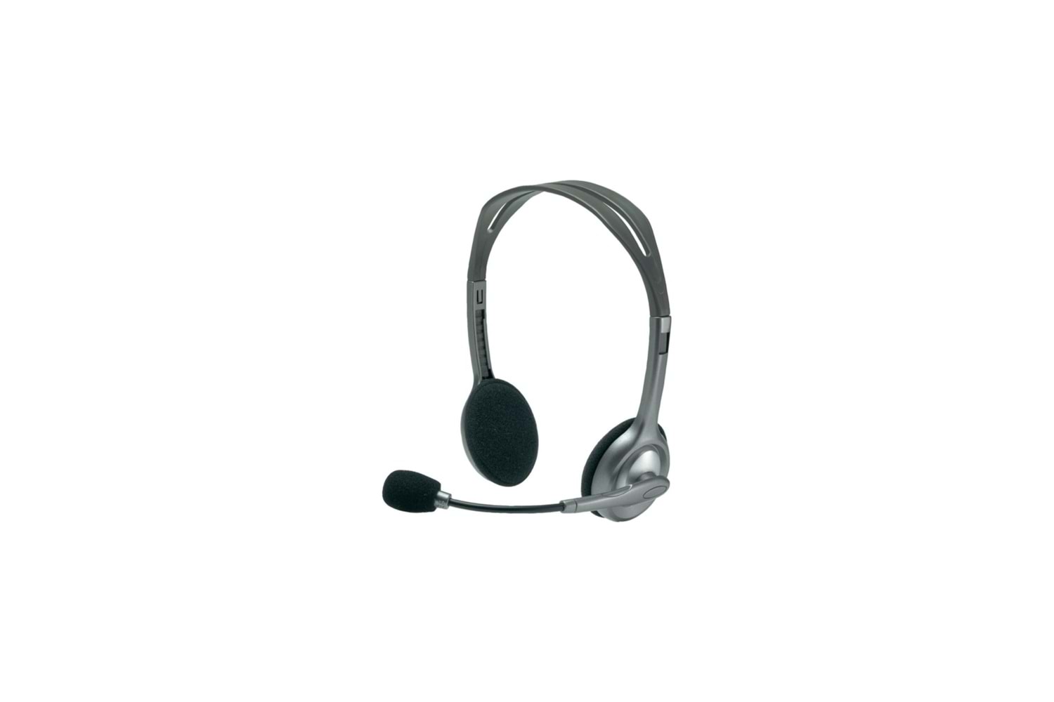 LOGITECH H110, 981-000271, 3,5mm Jac, Çağrı Merkezi, Ofis, Toplantı, Konuşmacı Tipi, Microfonlu Kulaklık