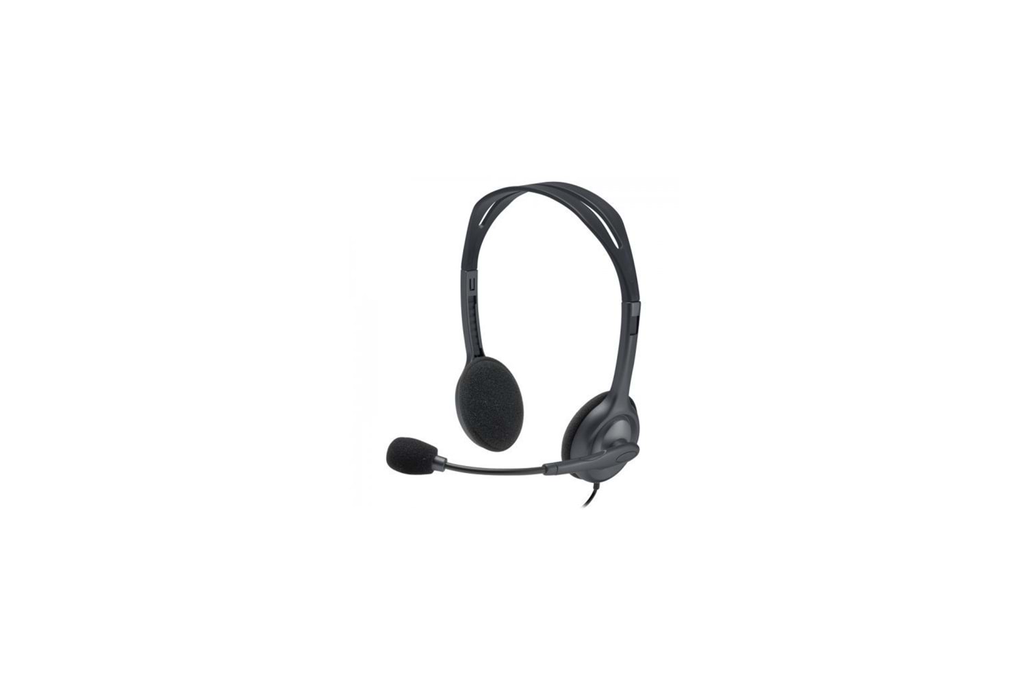 LOGITECH H111, 981-000593, 3,5mm Jac, Çağrı Merkezi, Ofis, Toplantı, Konuşmacı Tipi, Microfonlu Kulaklık