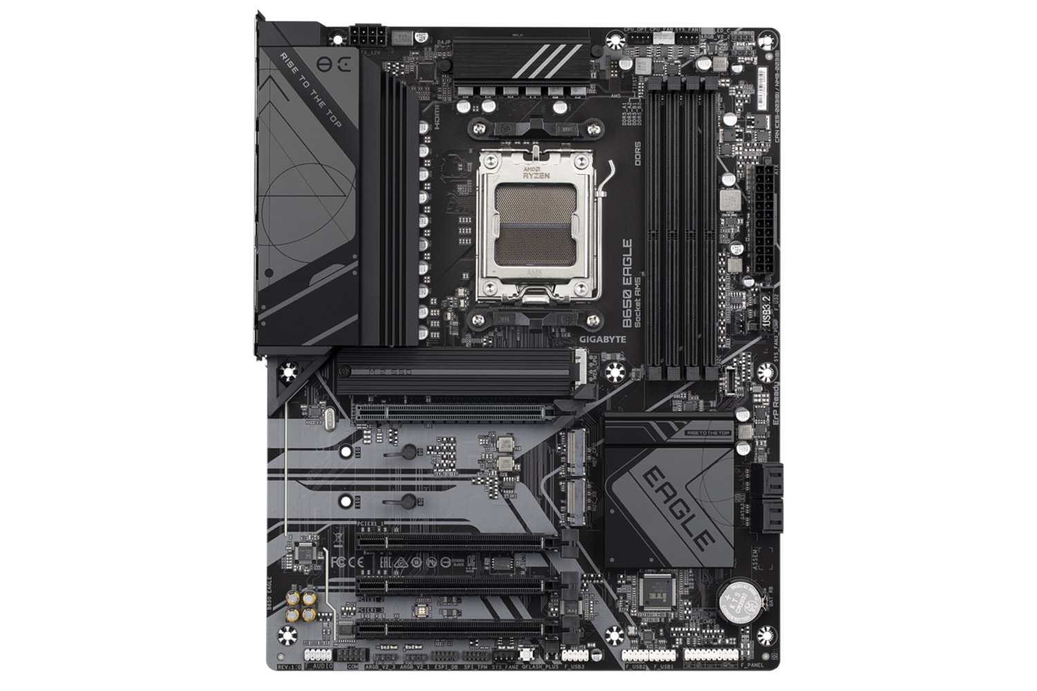 GIGABYTE B650 EAGLE, Rev.1.0, 4xDDR5, 3xM.2, DP, HDMI, Type-C, AM5 Soket GAMING Anakart