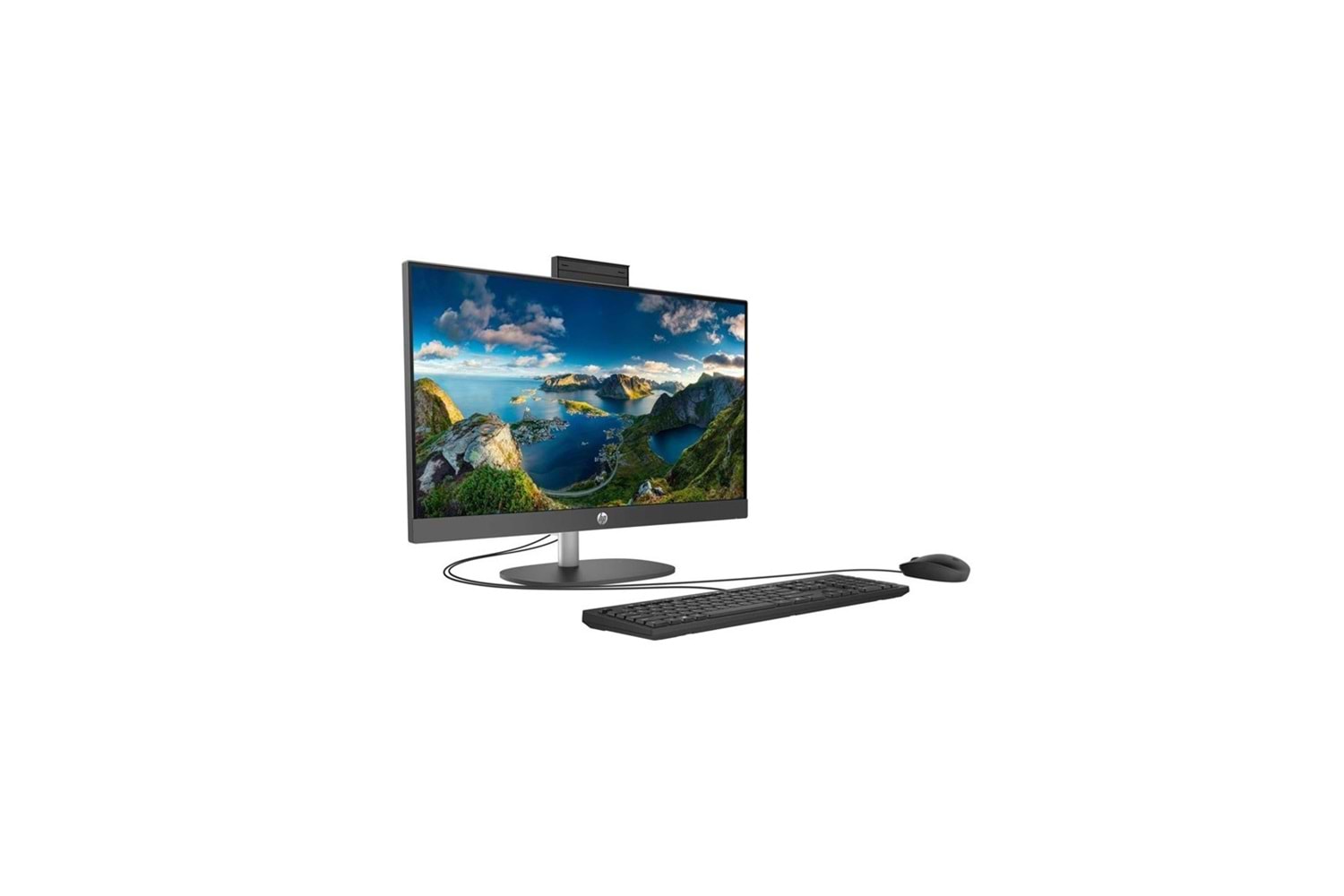 HP B6JC9ES, ProOne 240 G10, i5-1334U, 23,8" FHD Ekran, 16Gb Ram, 512Gb SSD, Paylaşımlı Ekran Kartı, Free Dos All In One PC, SİYAH (2 Yıl Yerinde Garanti)