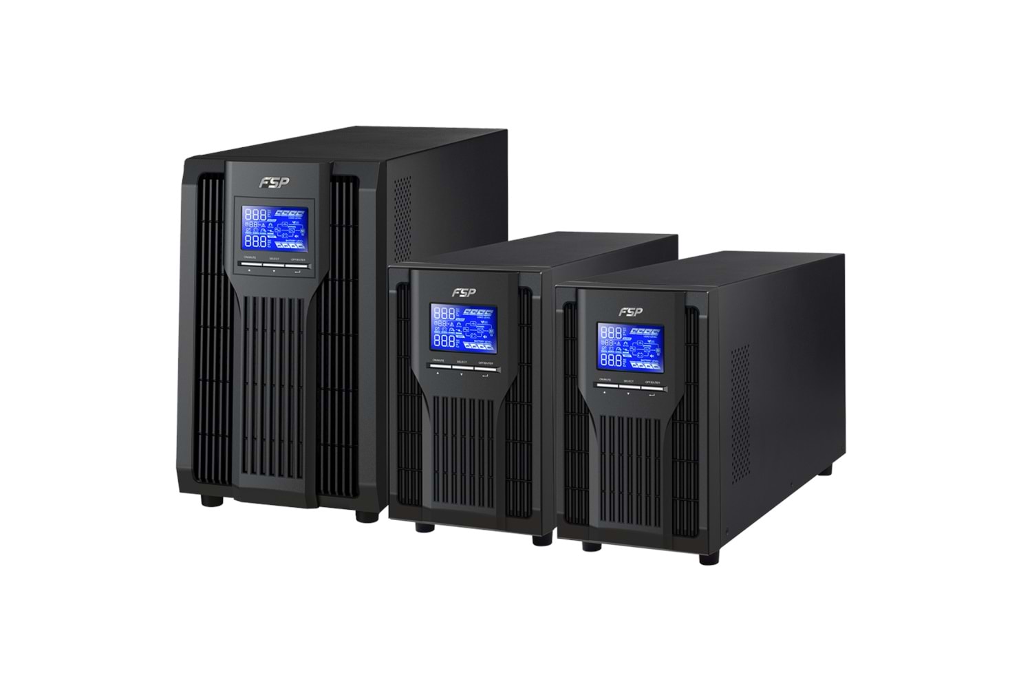 FSP Champ1K 1KVA Online UPS (2x9A Akü)