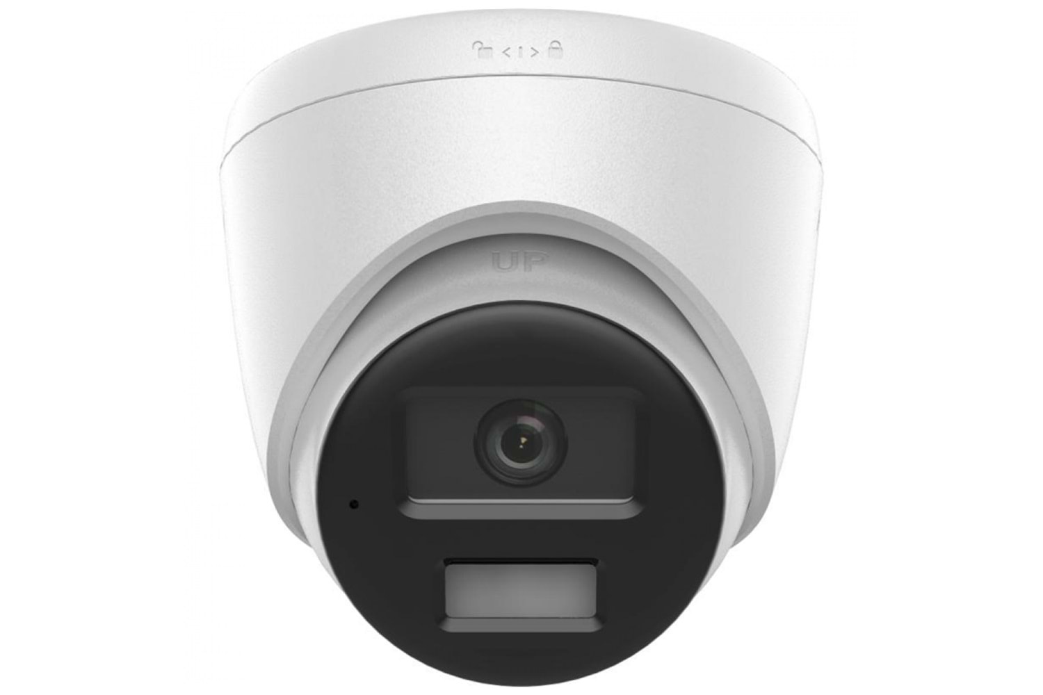 HIKVISION DS-2CD1343G2-LIUF 4Mpix, 2,8mm Lens, H265+, 30Mt Gece Görüşü, Hybrid Light, PoE, Mikrofonlu Dome IP Kamera