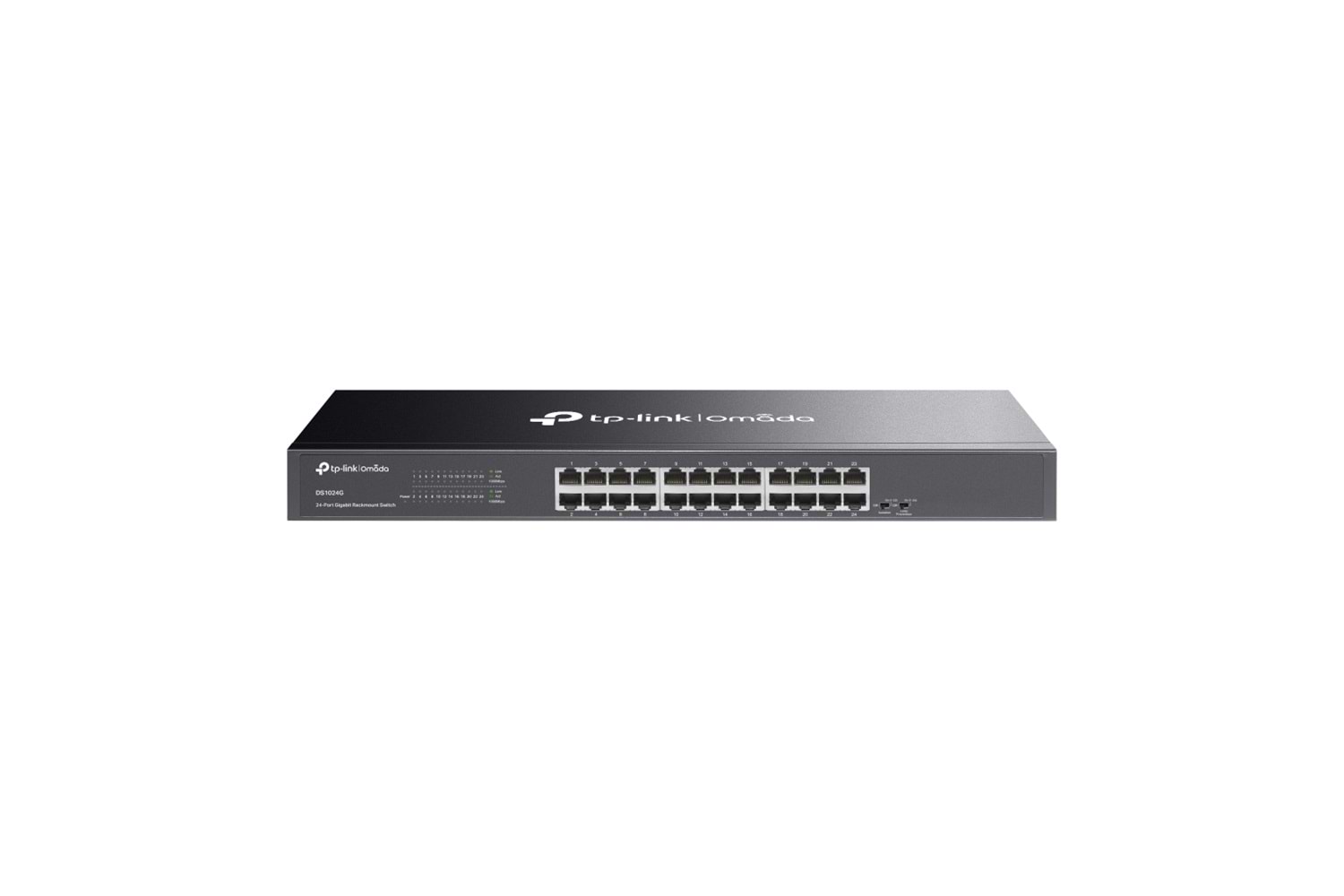 OMADA DS1024G, 24 Port Gigabit, Yönetilemez, Rackmount Metal Kasa Switch