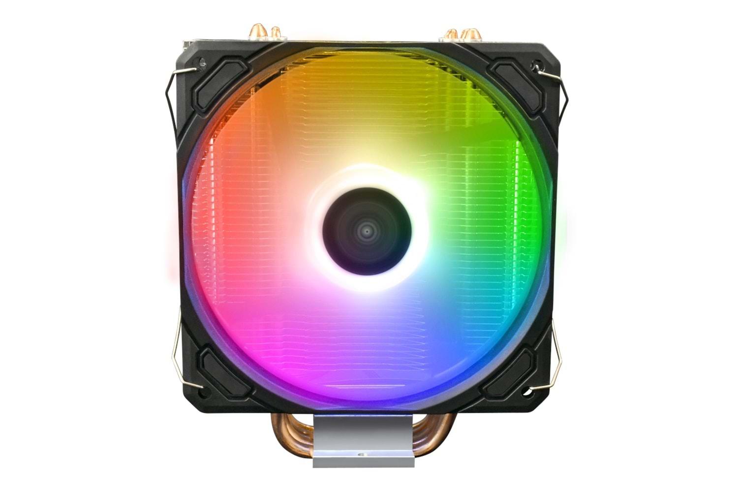 GAMDIAS BOREAS E1-410, ARGB, 120mm, CPU Kule Tipi Hava Soğutma, Doğrudan Temas Teknolojisine Sahip 4 adet Gelişmiş Bakır Isı Borusu (AMD AM4-AM5 ve INTEL Tüm işlemciler ile uyumlu)