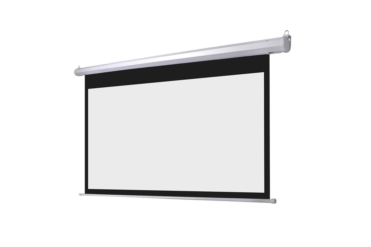 Everest EPP-240, 240x200, MOTORLU, PROJEKSİYON PERDESİ, Uzaktan Kumandalı, Arkası Siyah Fonlu, Duvar ve Tavana Asılabilir