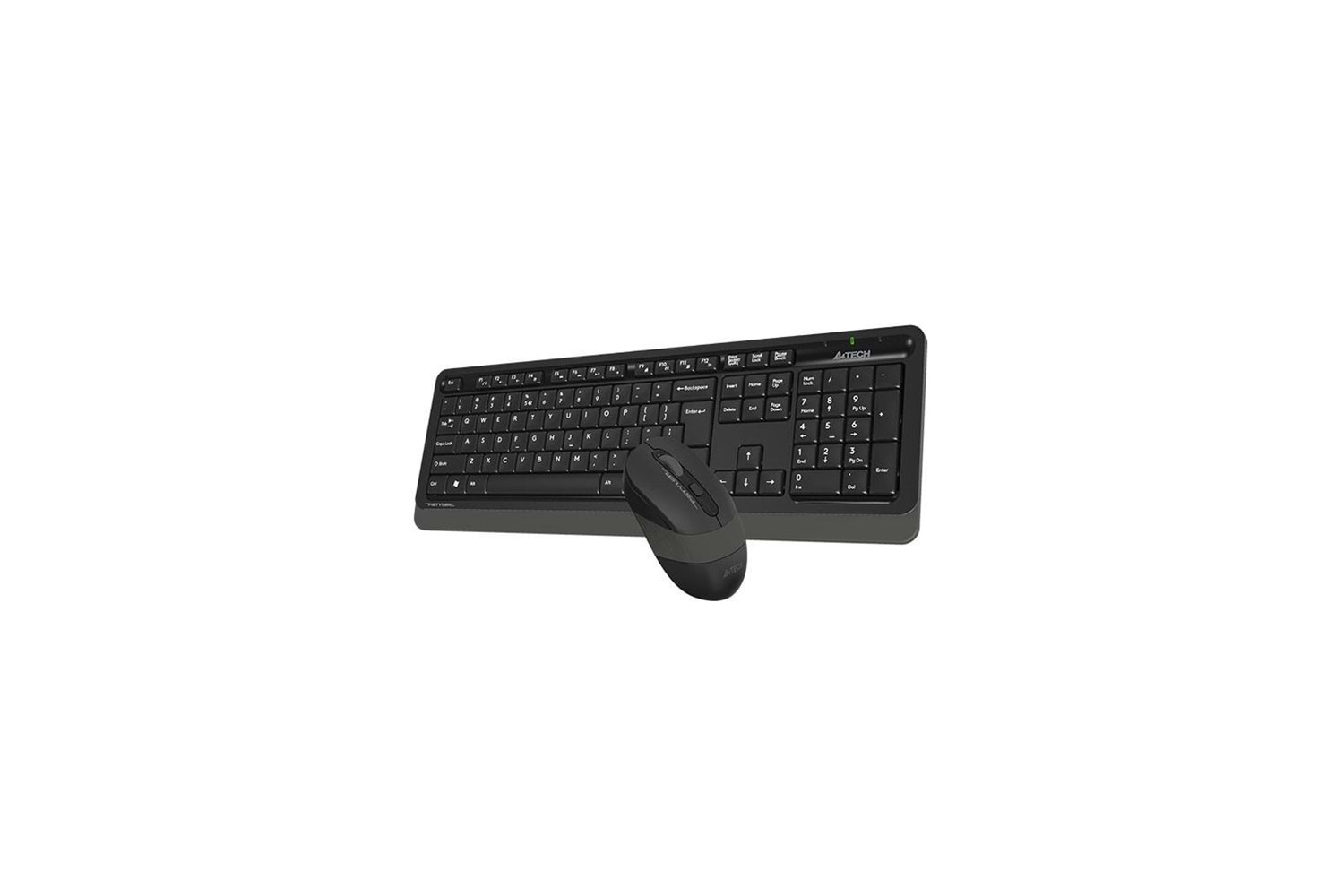 A4 TECH FG1010, Gri, FSTYLER, Türkçe Q, Kablosuz, Klavye Mouse Set