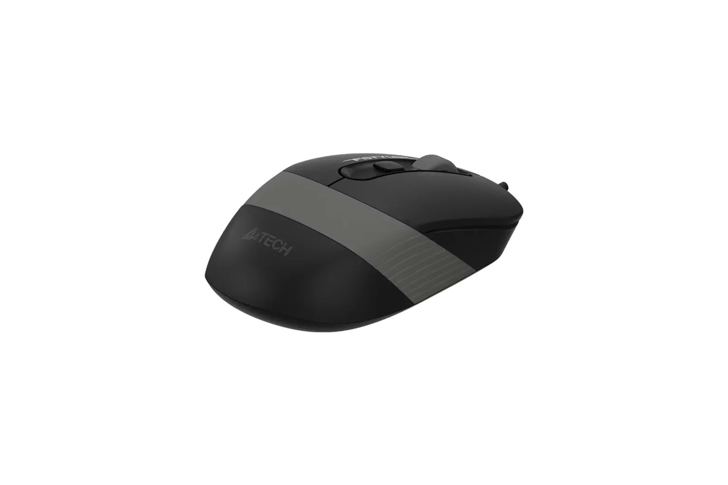 A4 TECH FM10 Siyah-Gri V-Track 1600DPI, Usb Optik Mouse