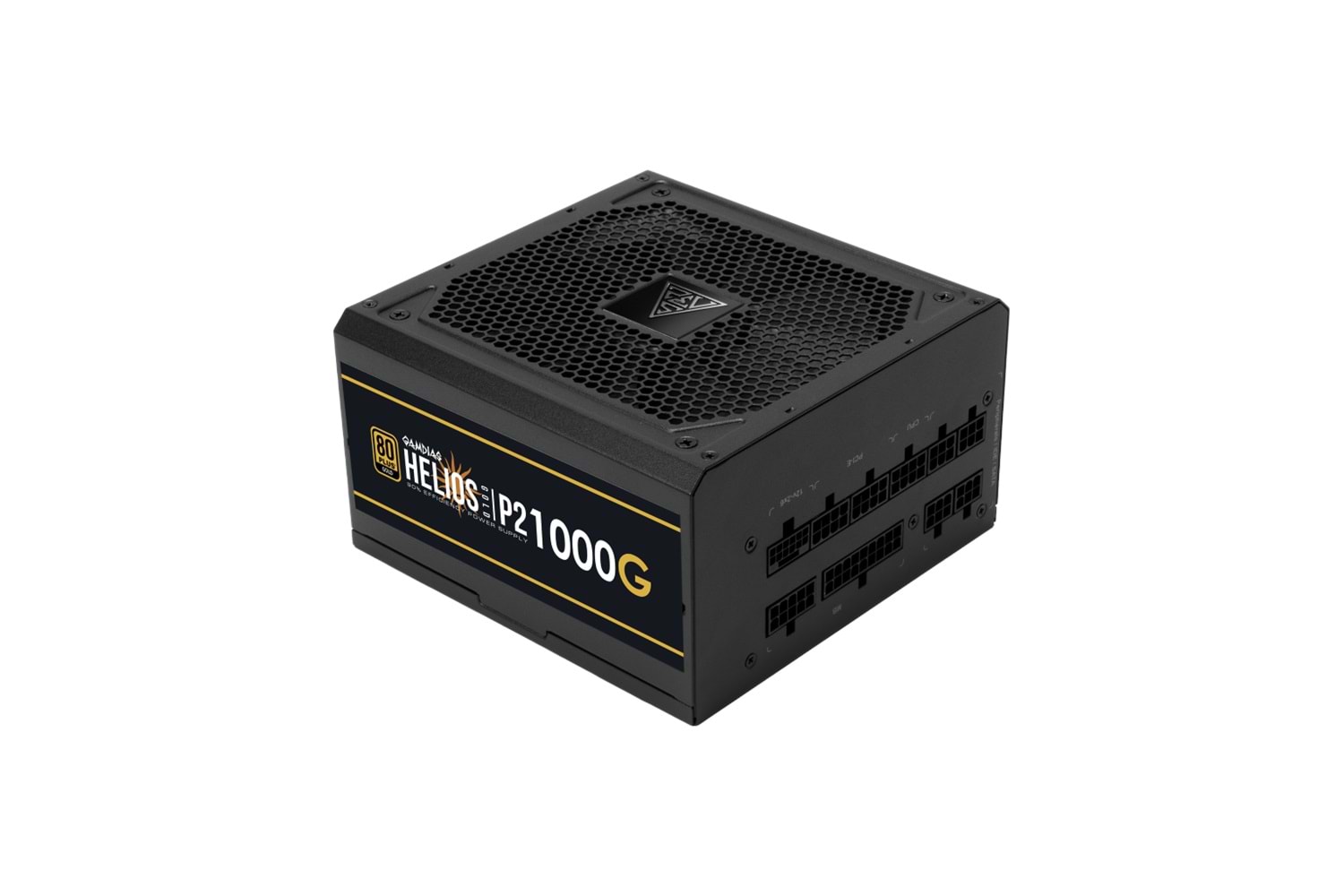 GAMDIAS HELIOS P2-1000G, 1000W, 80+ Gold, Full Modüler, Aktif PFC, GAMING, ATX, Power Supply (PSU)