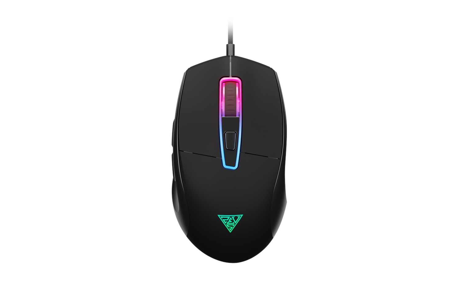 GAMDIAS ZEUS M5, RGB Aydınlatma, USB Kablolu, 7 Tuşlu, Gaming Mouse, 12800DPI, Siyah