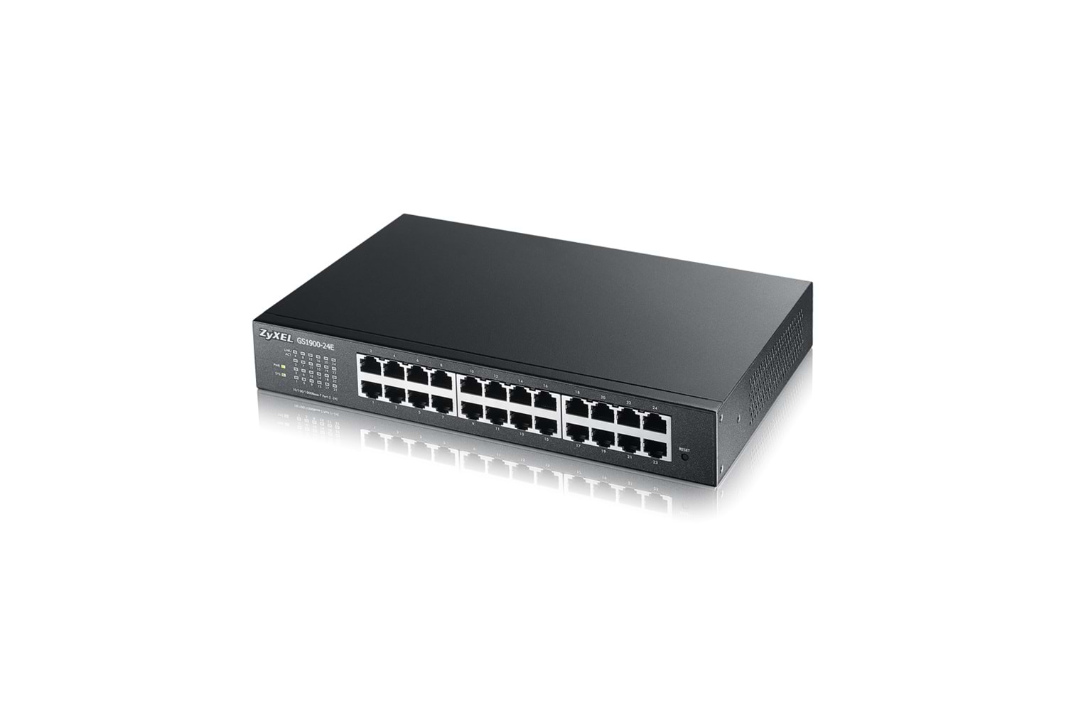 ZyXEL GS1900-24E, 24 Port, GigaBit, Yönetilebilir, Sessiz, Masaüstü Switch