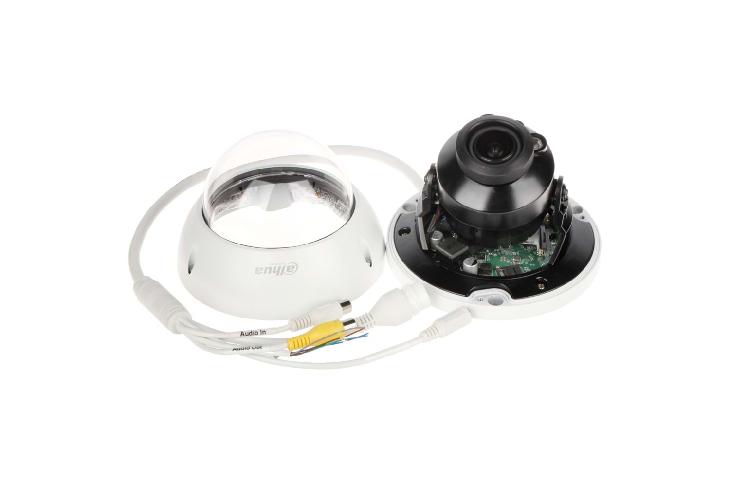 DAHUA IPC-HDBW3541R-ZAS, 5Mpix, 2,7-13,5mm Motorize Lens, H265+, SD Kart, Starlight, 40Mt. Gece Görüş, Dahili Mikrofon, IP67, IK10, Dome IP Kamera