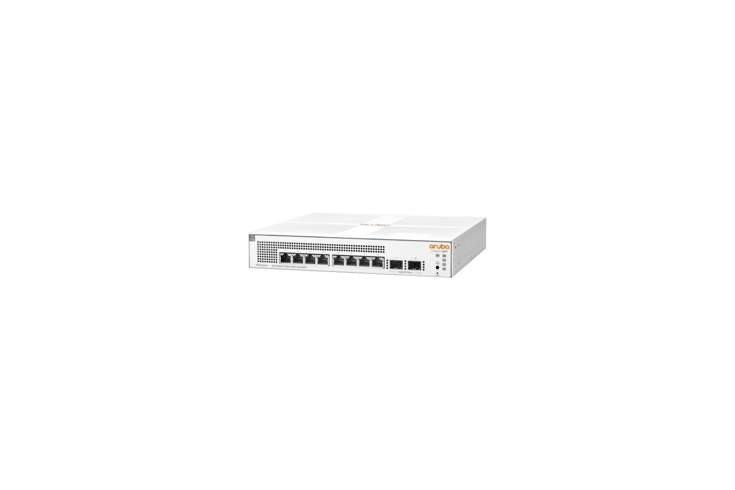 HP Aruba Instant On, JL681A, 1930-8G, 8Port, GigaBit, PoE 124W, 2 Port Gigabit SFP, Yönetilebilir, Rack Mount Switch