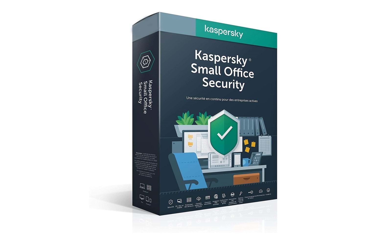 Kaspersky SMALL OFFICE Security 2 Server +20 User, 3YIL, Kutulu Ürün