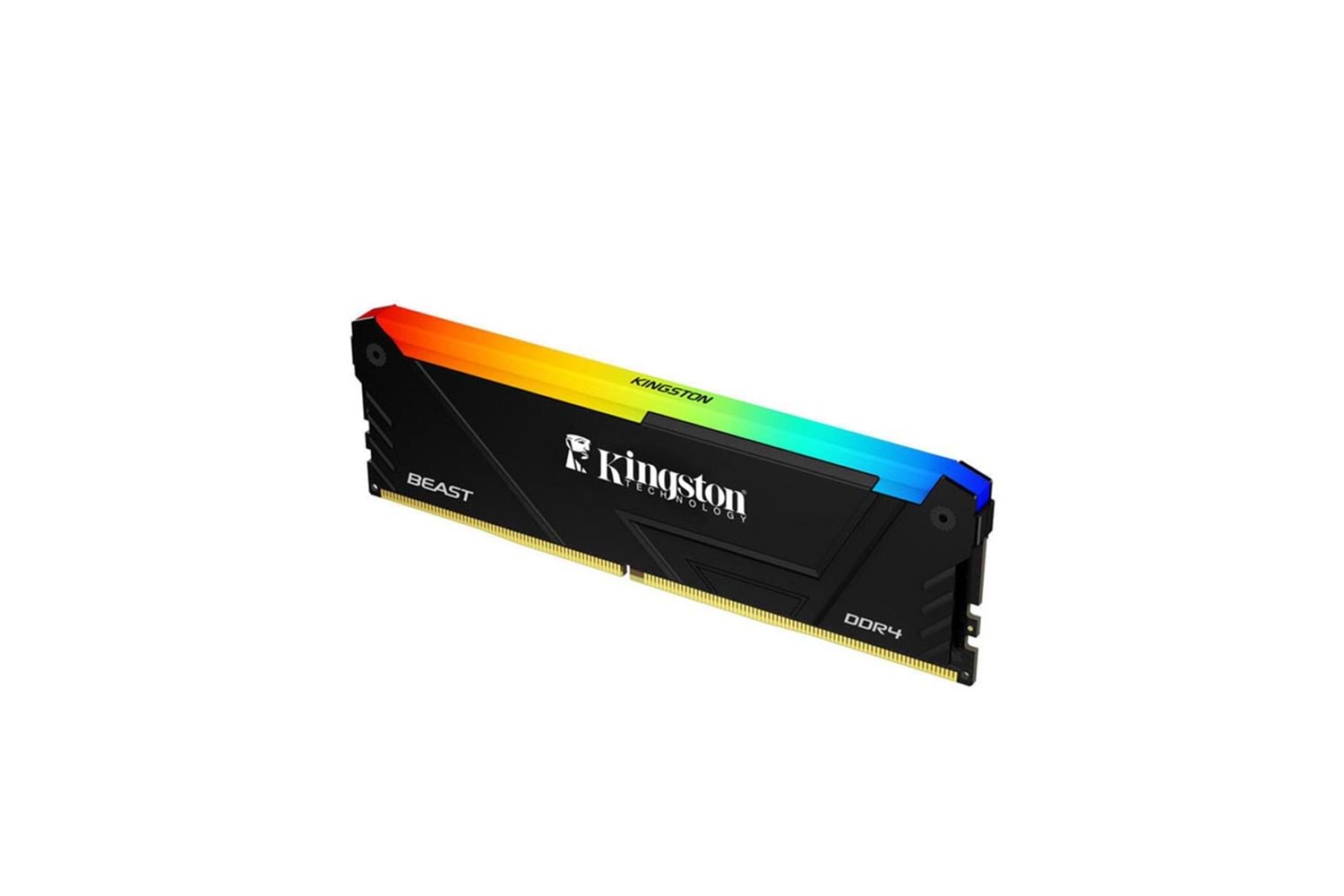 KINGSTON Beast, KF436C18BB2A/16TR, 16Gb, 3600Mhz, DDR4, CL18, RGB, Desktop Gaming RAM (Soğutuculu)