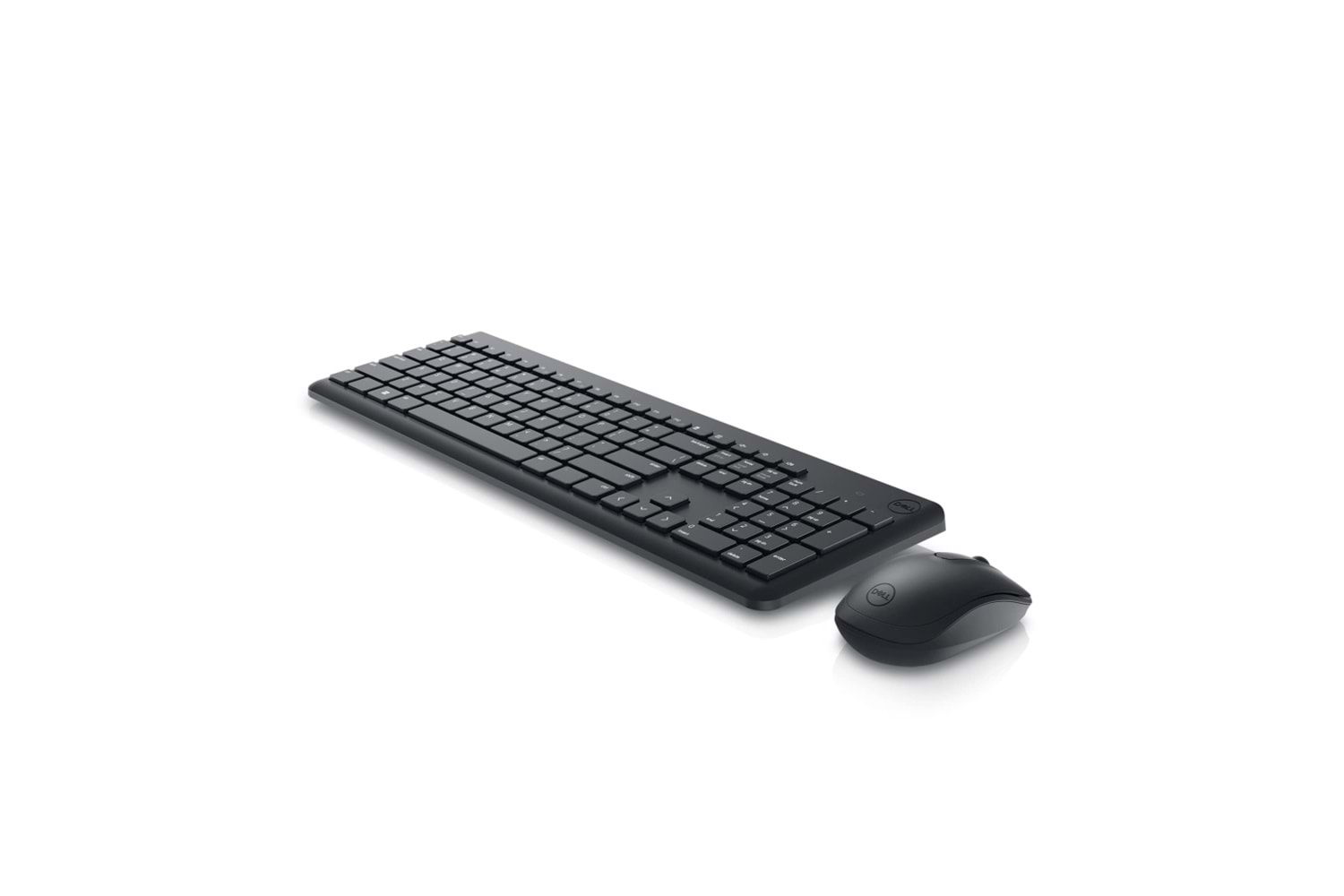 DELL Wireless, KM3322W-R-TUF, Siyah, Kablosuz, Türkçe F, Multimedya, Klavye +Mouse Set