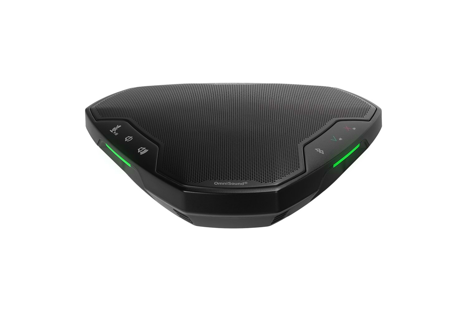 KONFTEL EGO, Siyah, 1000mAh Batarya, BT/USB/AUX/LED, Masaüstü, Mikrofon, Hoparlör