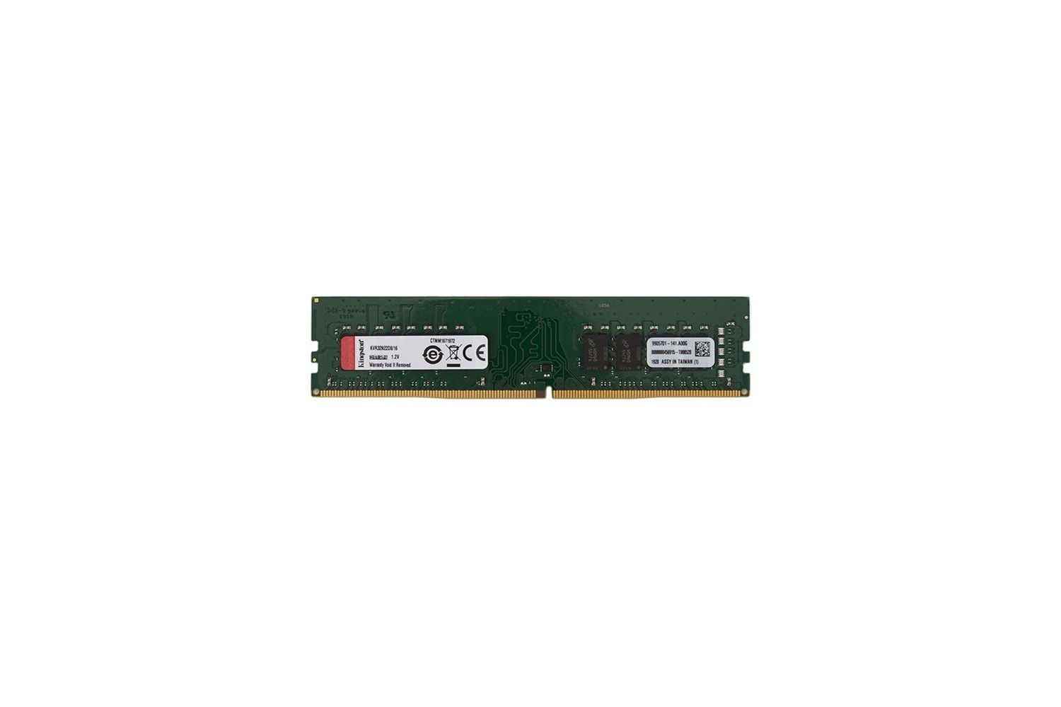 KINGSTON KVR32N22D8/32, 32Gb, 3200Mhz, DDR4, CL22, Desktop RAM