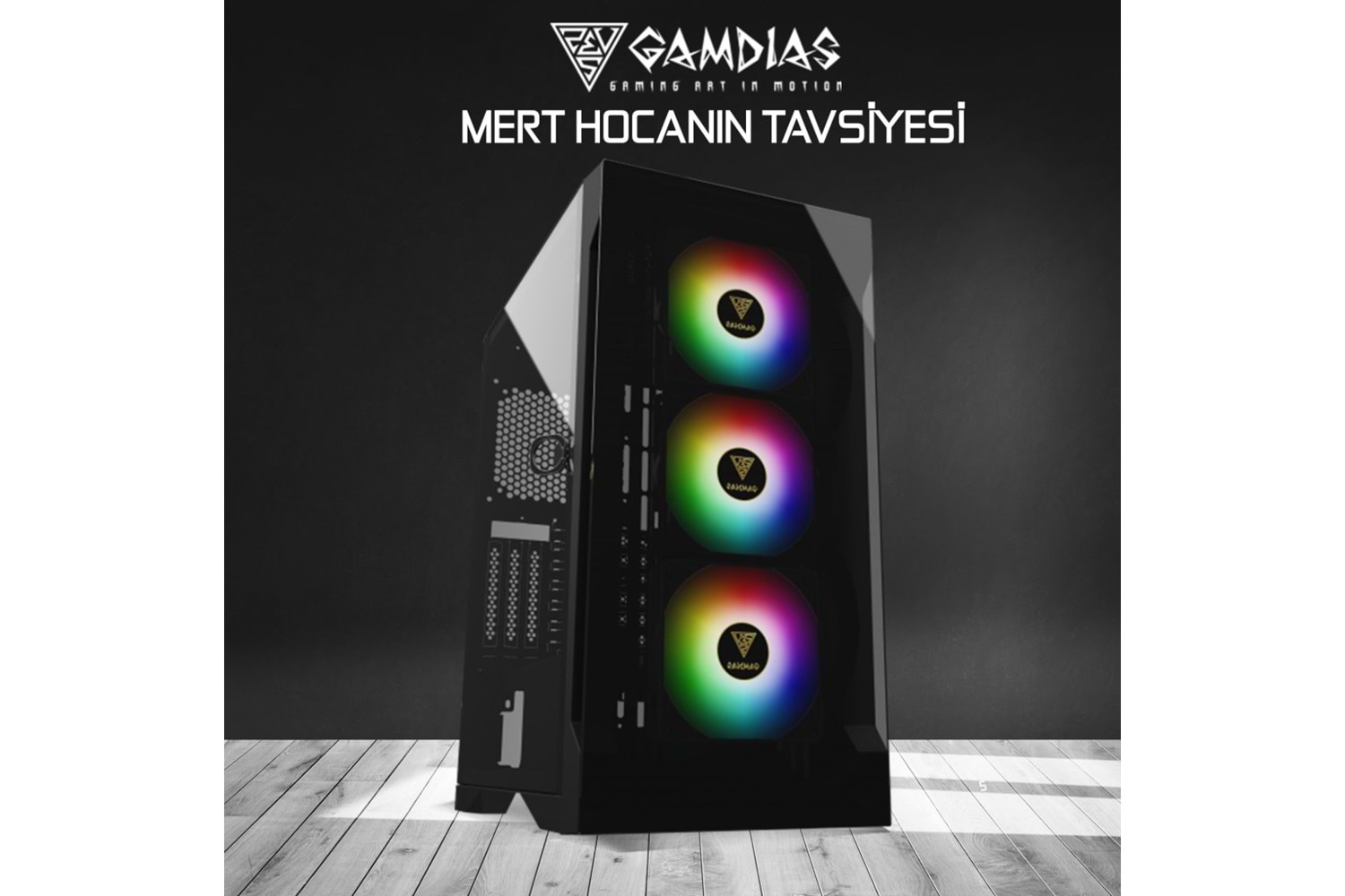 MERT HOCANIN TAVSİYESİ, RYZEN 7 8700F, 32Gb DDR5 Ram, 1Tb NVMe SSD, 8Gb GDDR5 RX580 Ekran Kartı, 750W Kasa, Free Dos GAMING TAVSİYESİ