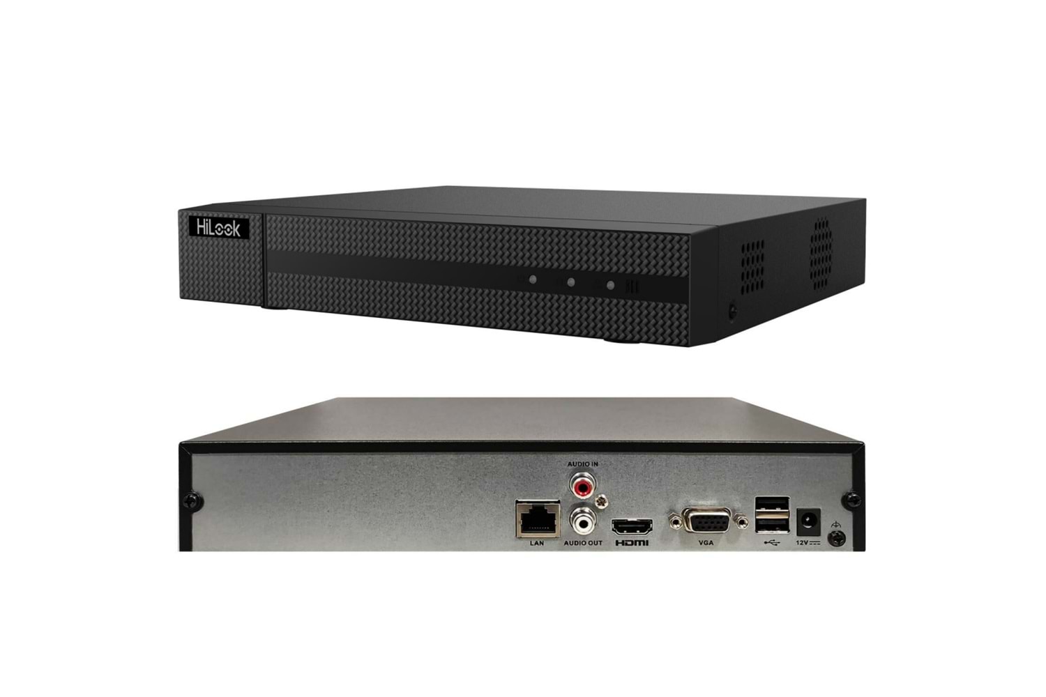 HILOOK NVR-116MH-C, 16Kanal, 8Mpix, H265+, 1 HDD Desteği, 1080P Kayıt, 160Mbps Bant Genişliği, NVR