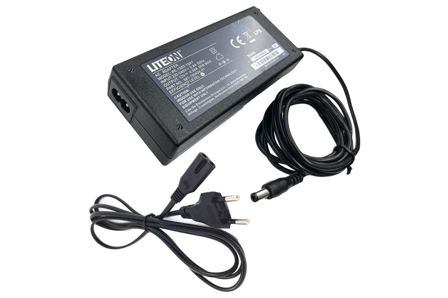 LITEON PE-1550-1SA1, 12V, 4.58A, 55W DC ADAPTÖR