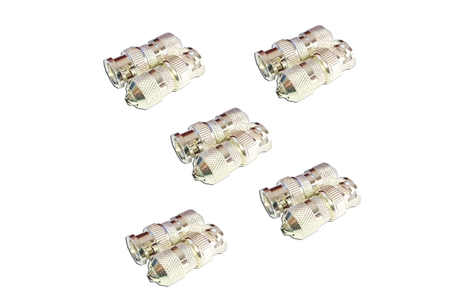 PowerGate BNC-05, Vidalı, BNC Konnektör, 10 lu Paket