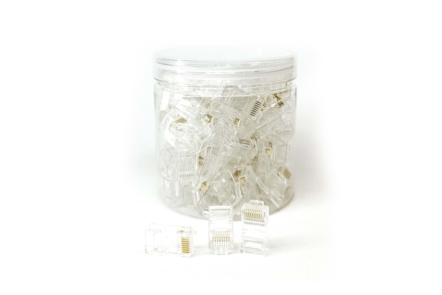 PowerGate PG-J02, RJ45, Yeni Nesil UTP JAC, CAT6, (100lü KUTU)