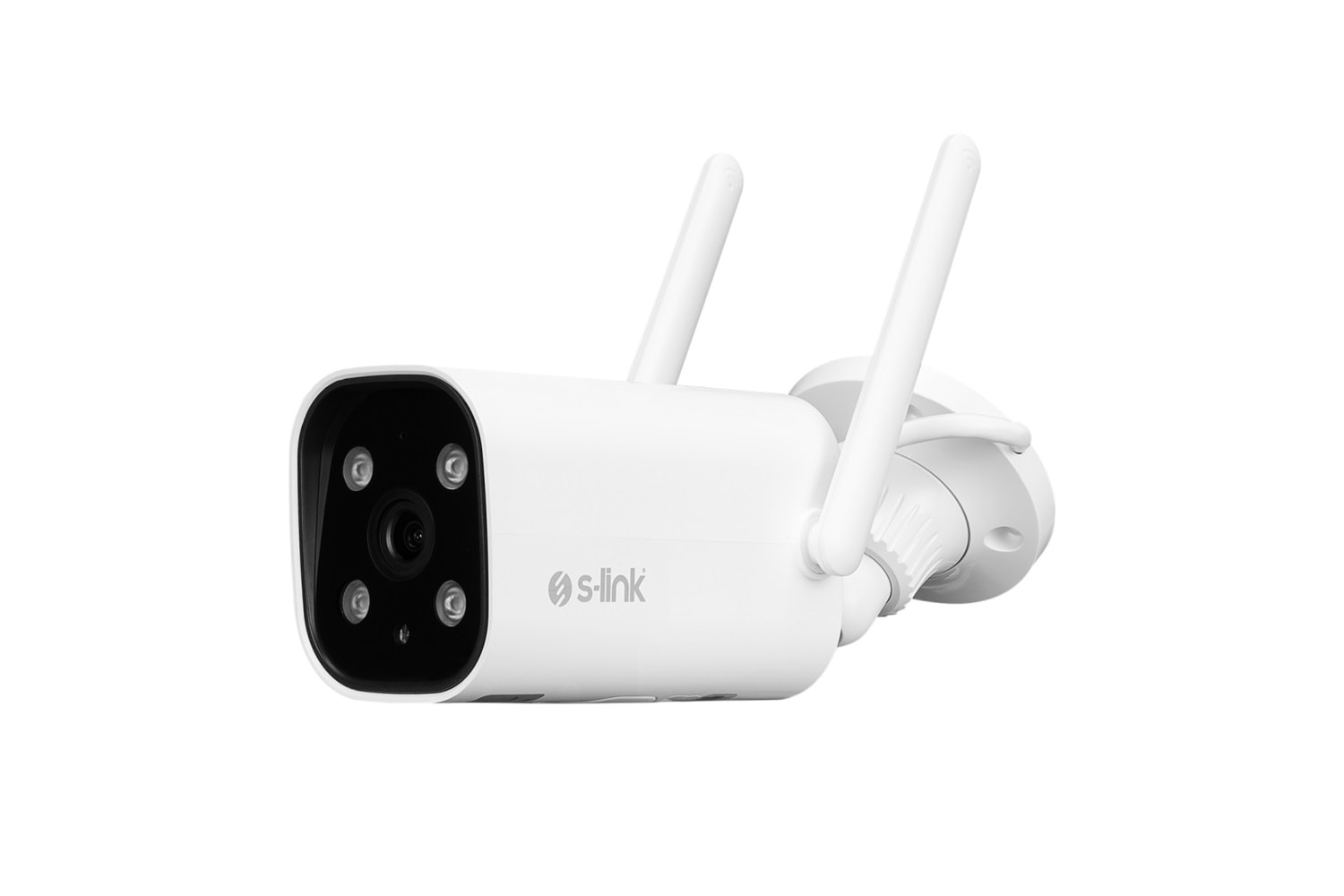 S-LINK SL-BLT01, Güvenlik Kamerası, WiFi, 2Mpix, 3.6mm Lens, 10m. Gece Görüşü, Micro SD Kartlı, TUYA Yazılım