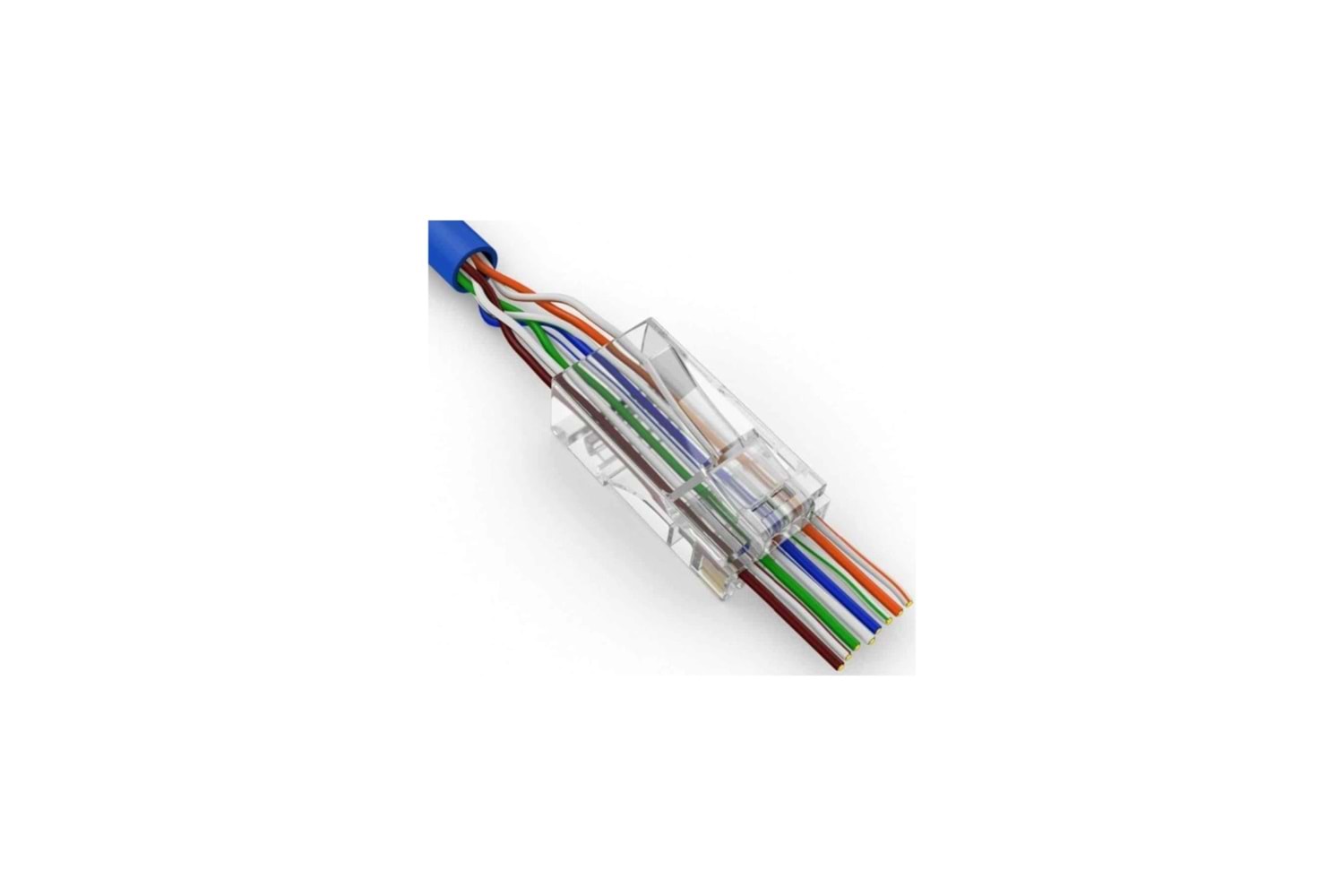 S-LINK SL-COB25P, RJ45, Yeni Nesil JAC, UTP, CAT6, (100lü PAKET)