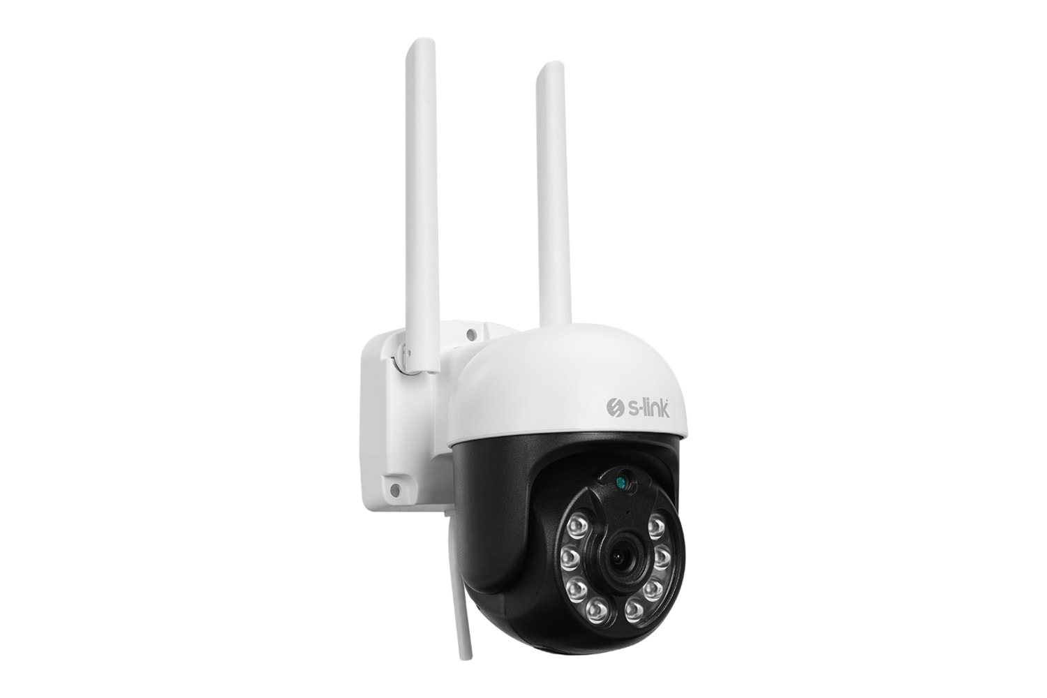 S-LINK SL-PTZ01, Akıllı Güvenlik Kamerası, WiFi, 3Mpix, 3,6mm Lens, 25m. Gece Görüşü, Hareket algılama, İki Yönlü Ses, Micro SD Kartlı, TUYA Yazılım