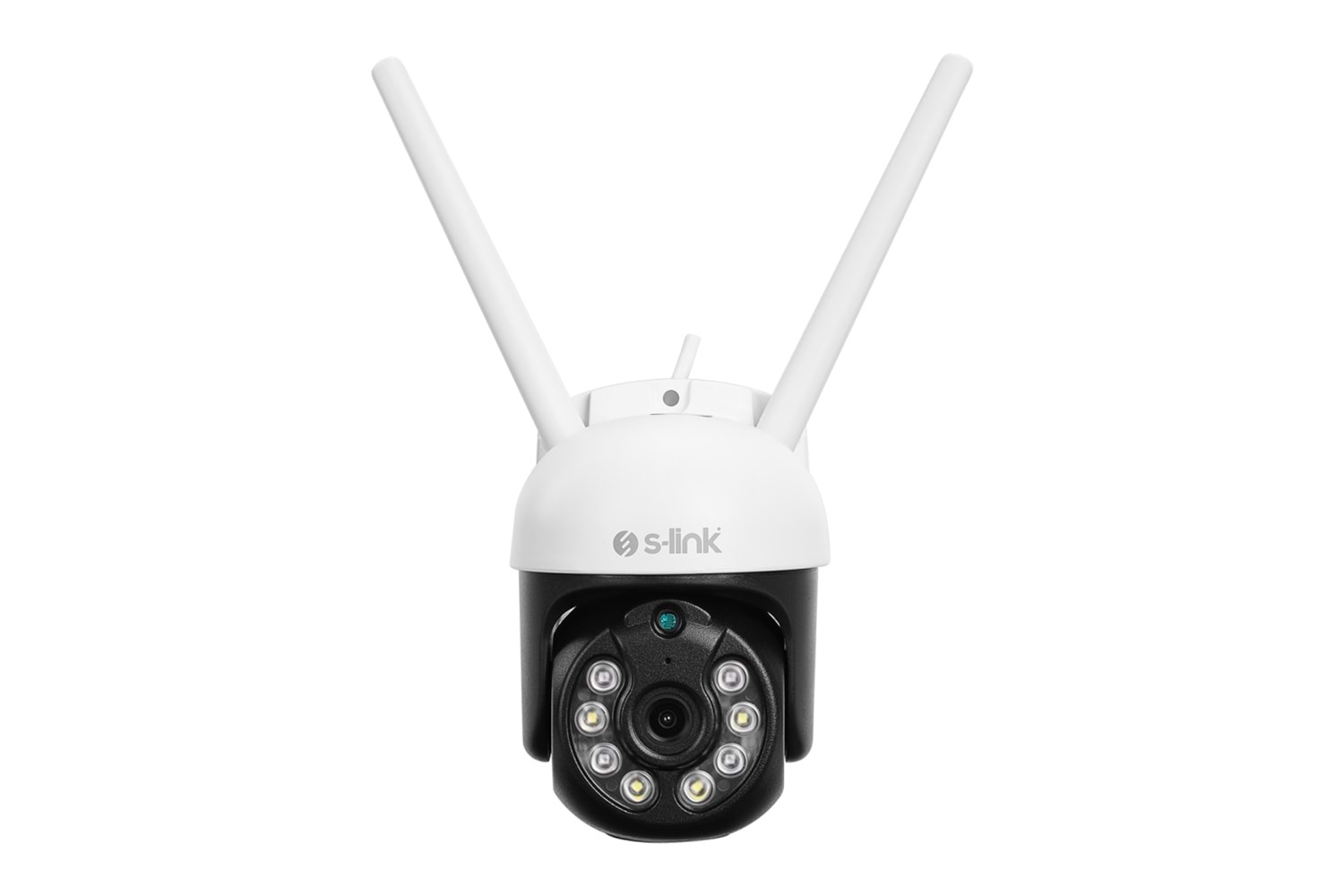S-LINK SL-PTZ01, Akıllı Güvenlik Kamerası, WiFi, 3Mpix, 3,6mm Lens, 25m. Gece Görüşü, Hareket algılama, İki Yönlü Ses, Micro SD Kartlı, TUYA Yazılım