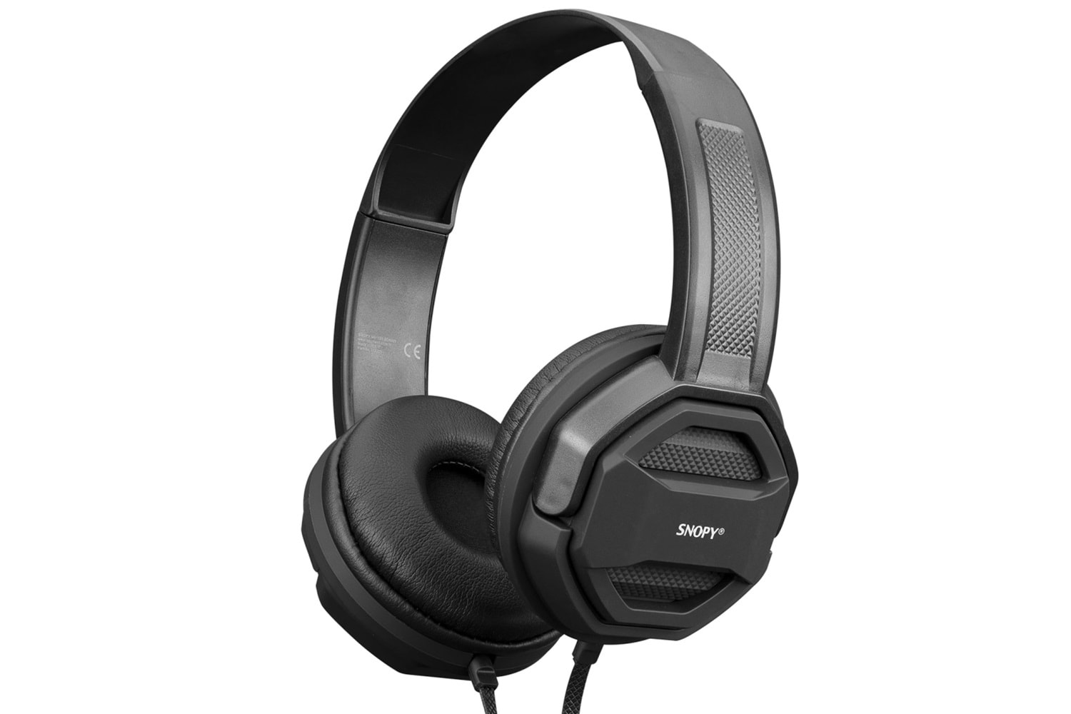 SNOPY SN-101, BONNY, Siyah, Kablolu, 3,5mm Jac, Ayarlanabilir Kafa Bandı, Microfonlu Kulaklık