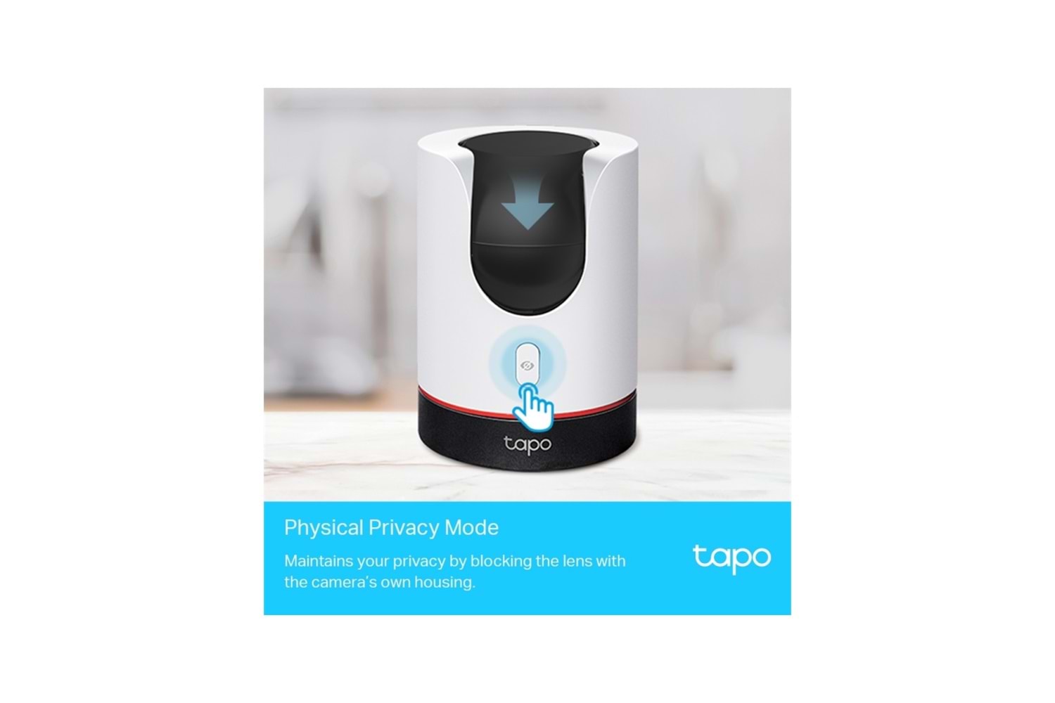 TP-LINK Tapo C225, 4,0Mpix, İç ve Dış Mekan, WiFi, 9Mt. Gece Görüşü, 360 Dönüş, Dikey ve Yatay Hareket, İki Yönlü Ses Güvenlik Yapay Zeka Destekli Kamera