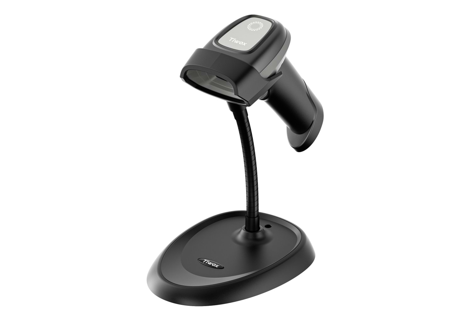 Tiwox VS-336, EL Tipi, Cmos, 2D Karekod, USB Kablolu, Barkod Okuyucu (Stand Ünitesi ile birlikte)