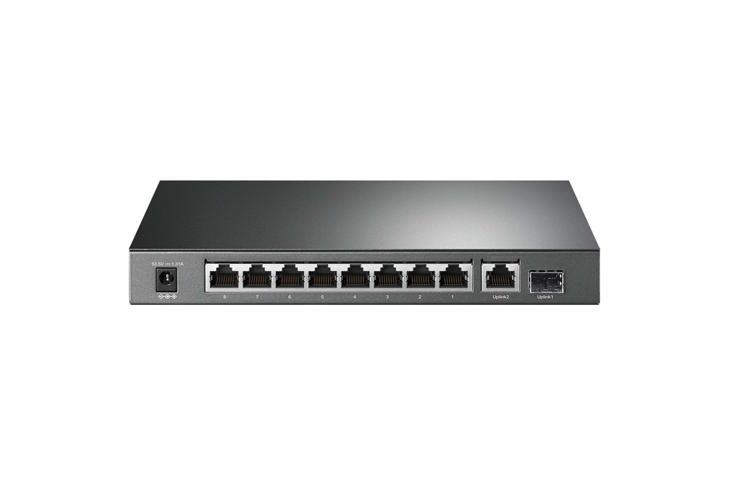 TP-LINK TL-SG1210P, 8 Port, Gigabit, PoE 63W, 1 Port SFP, Yönetilemez, Masaüstü Switch