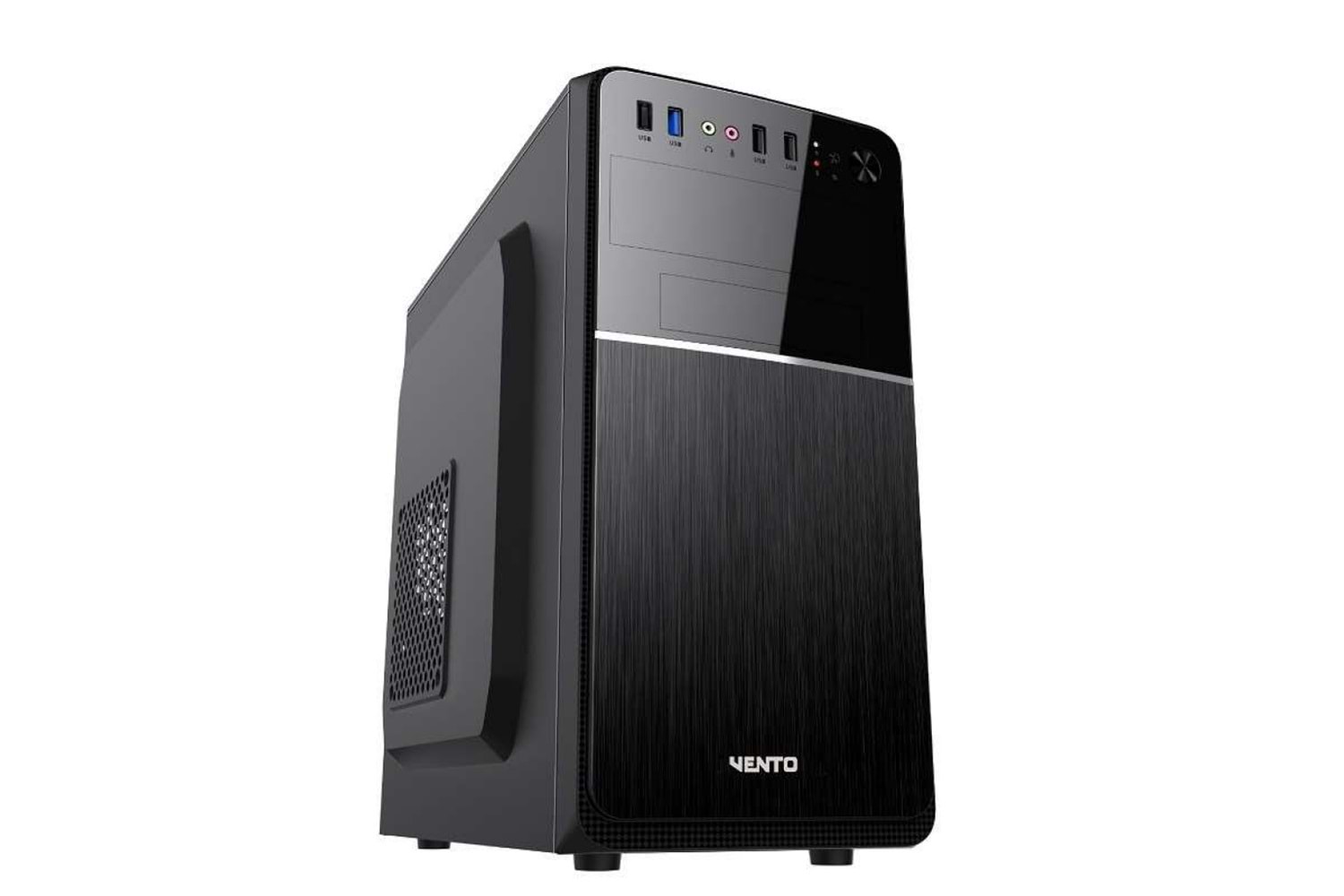 VENTO TML0117 Mid Tower, Peak 350W Siyah, Kurumsal KASA