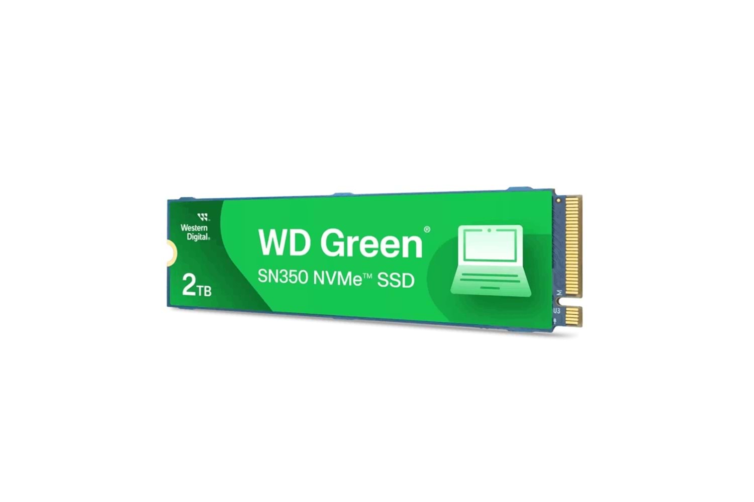WD Green SN350, WDS200T3G0C, 2TB, 3200/3000, Gen4, NVMe PCIe M.2 2280, SSD