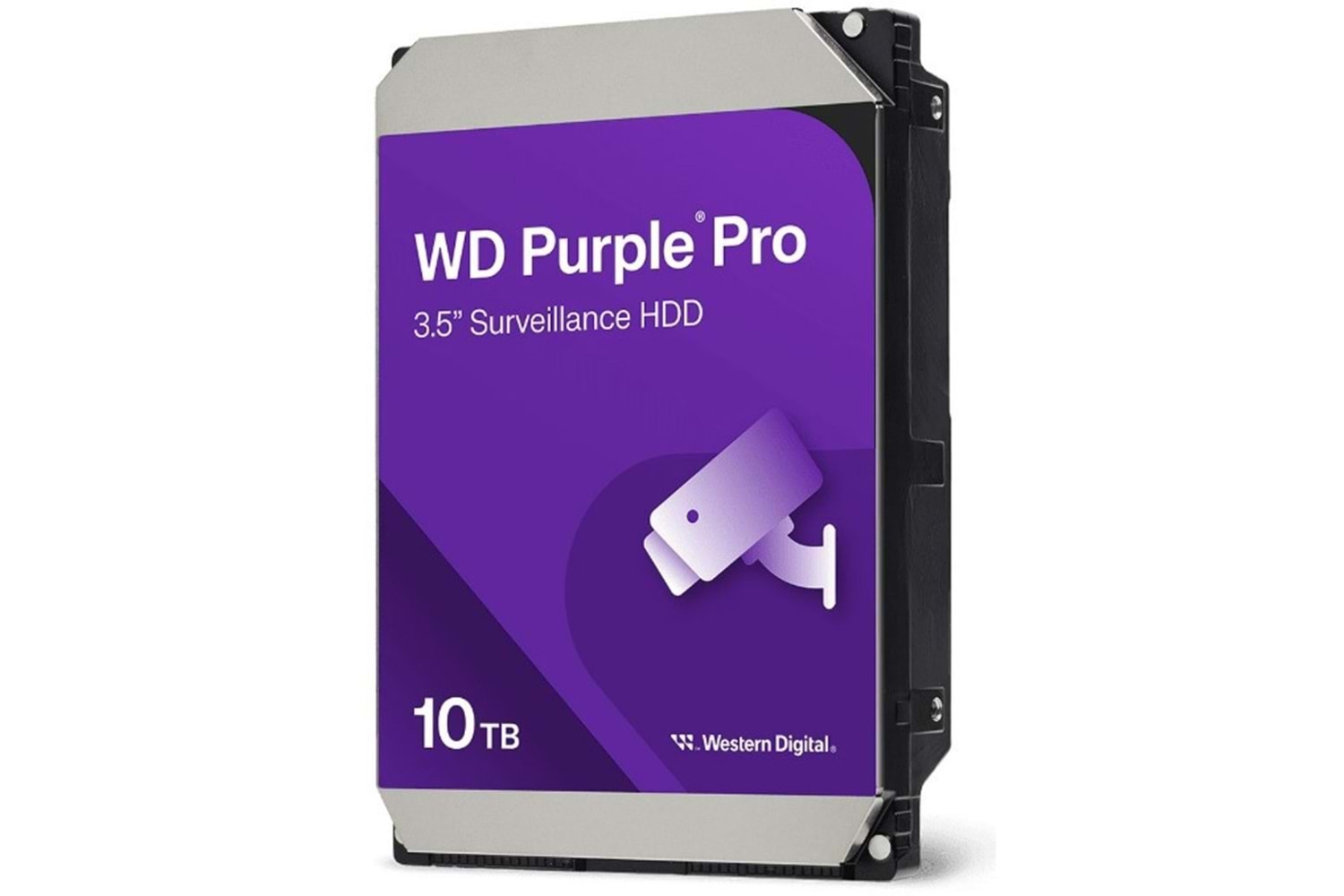WD PURPLE WD102PURP 3,5" 10TB 256mb, 7200 Rpm, 7/24 Güvenlik HDD (Türkiye Distribütörü Garantili)