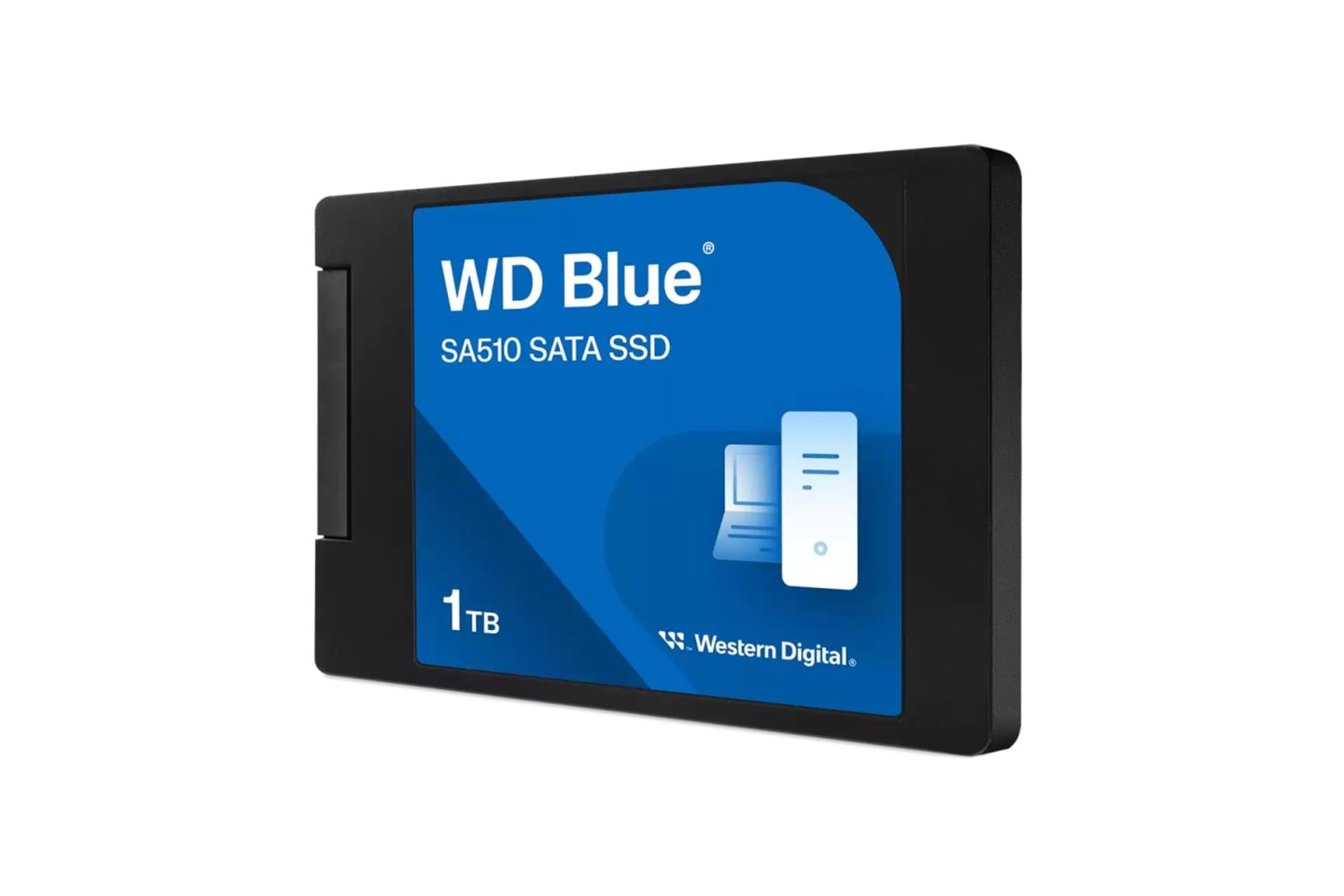 WD Blue SA510, WDS100T3B0A, 1TB, 560/510, 3D NAND, 2,5" SATA, SSD
