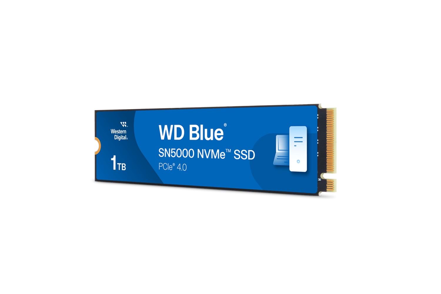 WD Blue SN5000, WDS100T4B0E, 1TB, 5150/4900, Gen4, NVMe PCIe M.2 2280, SSD