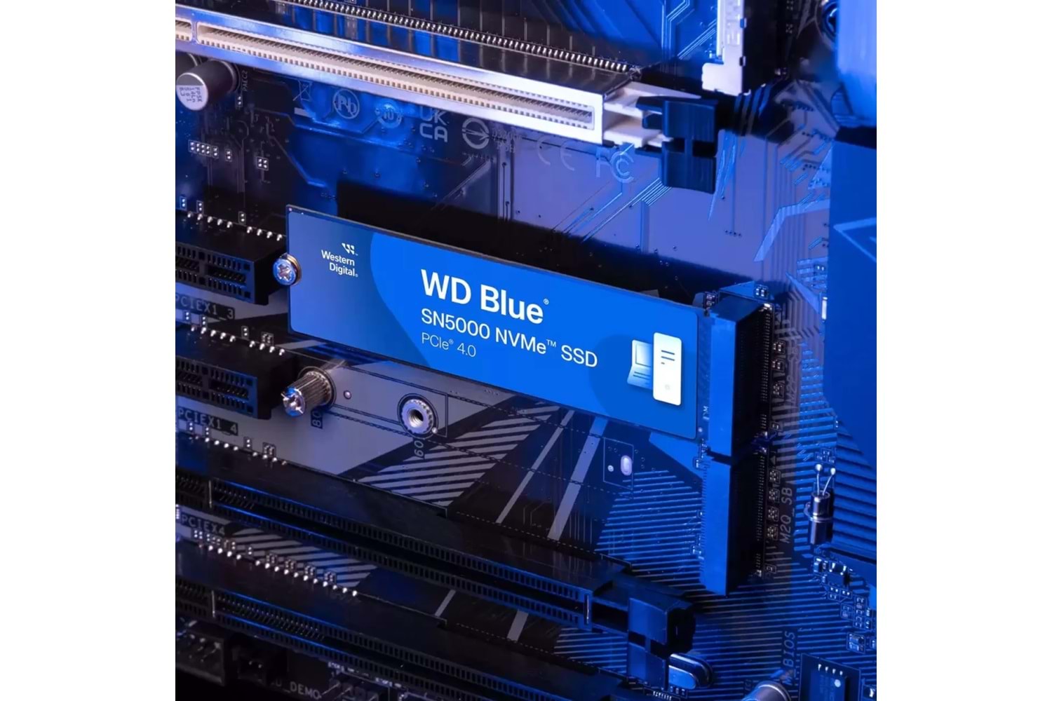 WD Blue SN5000, WDS100T4B0E, 1TB, 5150/4900, Gen4, NVMe PCIe M.2 2280, SSD