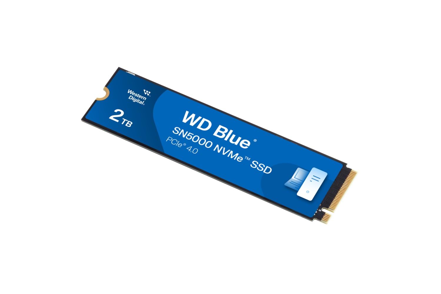 WD Blue SN5000, WDS200T4B0E, 2TB, 5150/4850 Gen4, NVMe PCIe M.2 2280, SSD