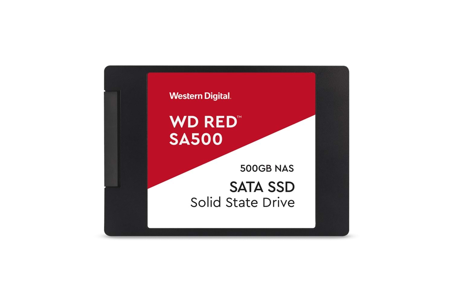 WD Red SA500, WDS500G1R0A, 500GB, 560/530, SERVER ve NAS için Enterprise, 2,5" SATA, SSD