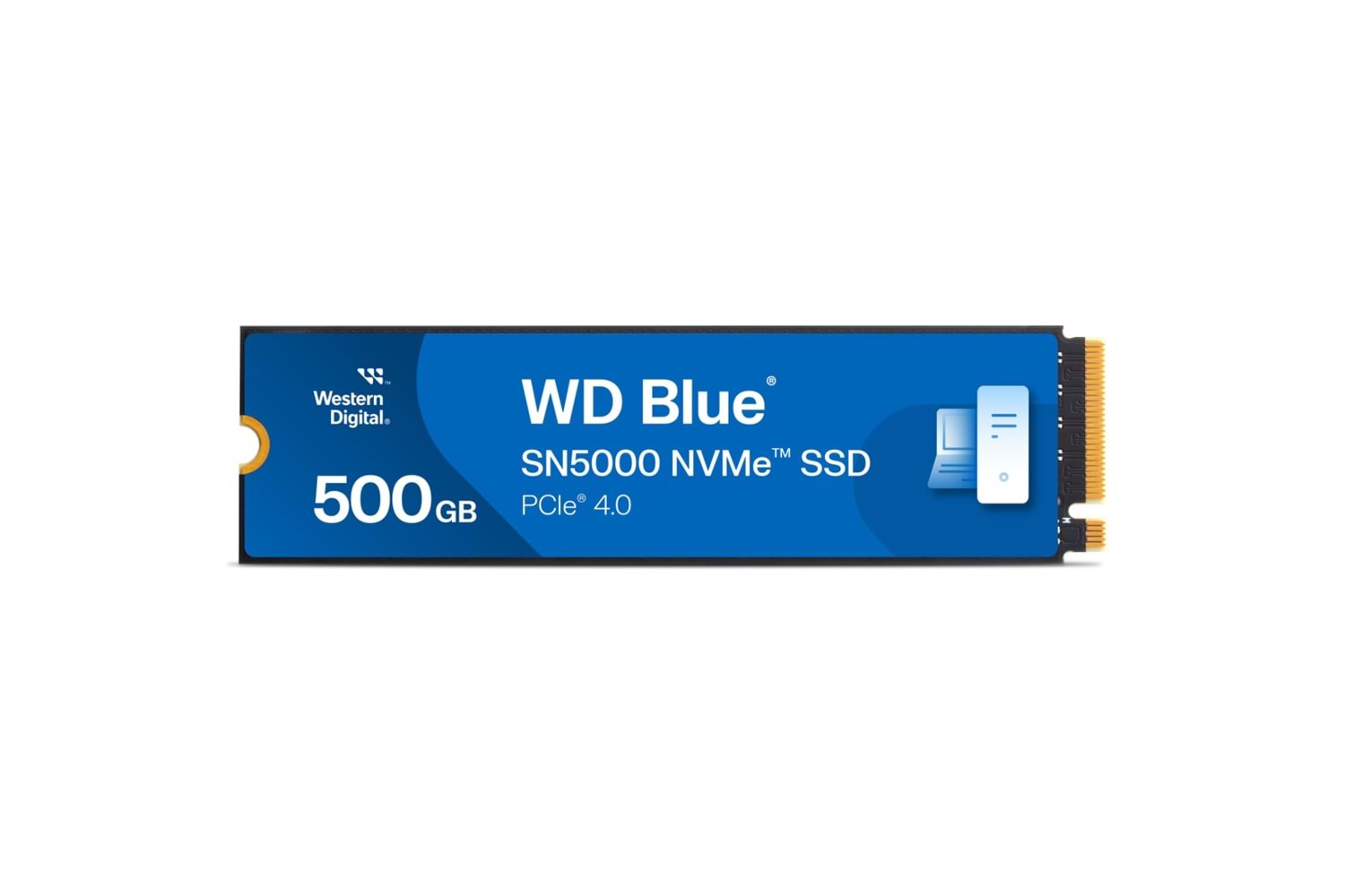 WD Blue SN5000, WDS500G4B0E, 500GB, 5000/4000, Gen4, NVMe PCIe M.2 2280, SSD