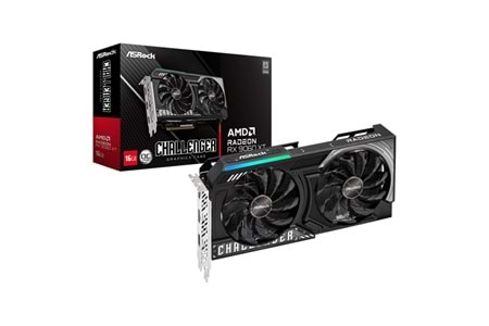 ASROCK Challenger OC, 90-GA5QZZ-00UANF, RX9060XT 16Gb, GDDR6, 128Bit, 2xDP, 1xHDMI Ekran Kartı