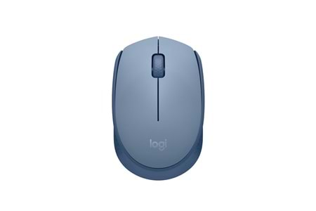 LOGITECH 910-006866, M171 BlueGrey, USB Nano 2,4G Kablosuz, 1000dpi, Optik, 3 Tuşlu, 12ay Pil Ömrü, Mouse